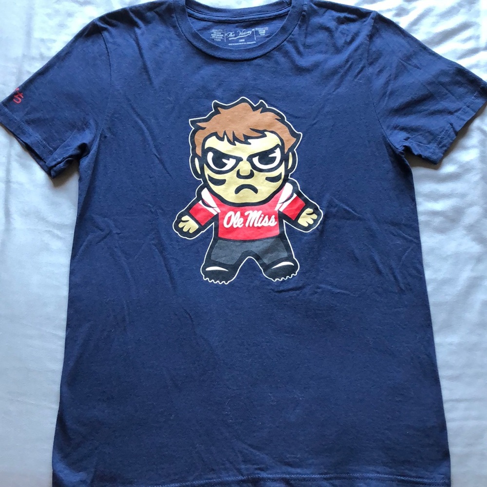 The Victory “Ole Miss” Rebels Football Tshirt